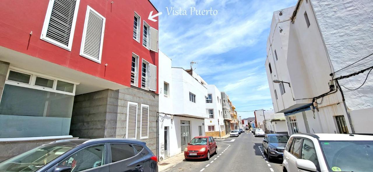 Holiday Flat Vista Puerto, Gran Tarajal, 2 Bedrooms, Air Conditioning Bagian luar foto